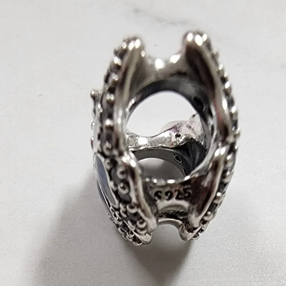 Pandora Blue Butterfly Sparkling Charm - Picture 7 of 8